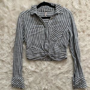 Free people button up shirt